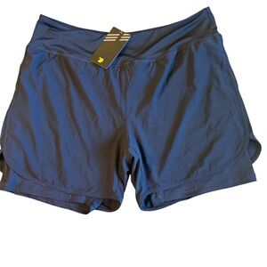 Women's Blue Athletic Shorts Size XXL